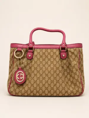 Gucci Multicolor Canvas Shoulder Bag